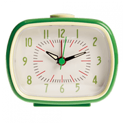 Retro Alarm Clock - Green