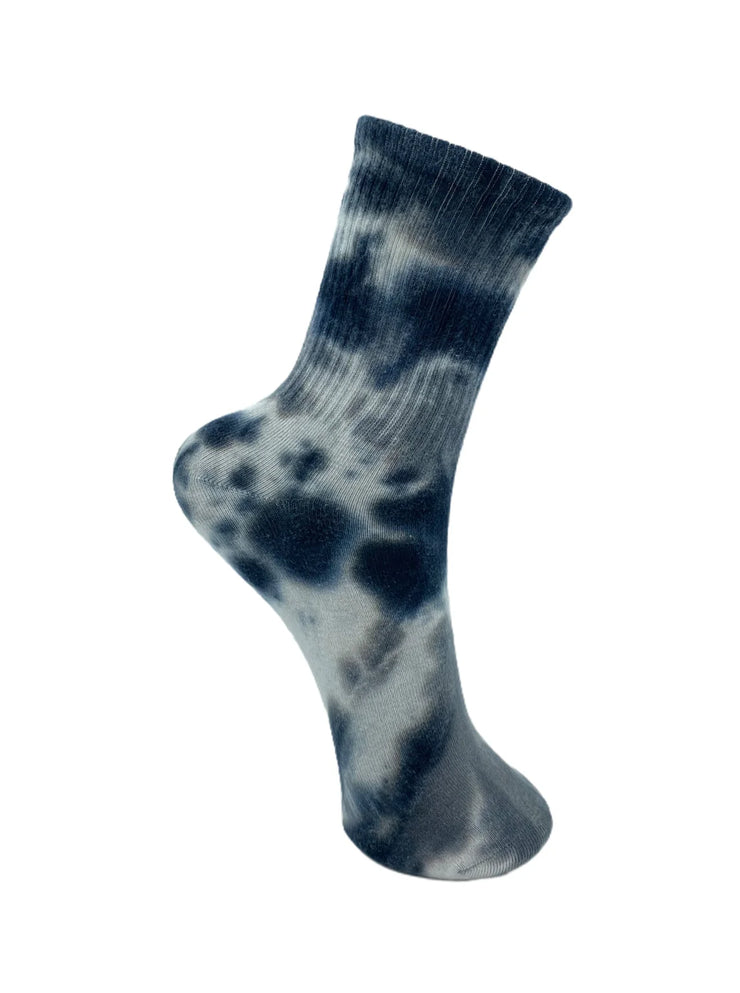 Black Colour Tokyo Tie Dye Socks