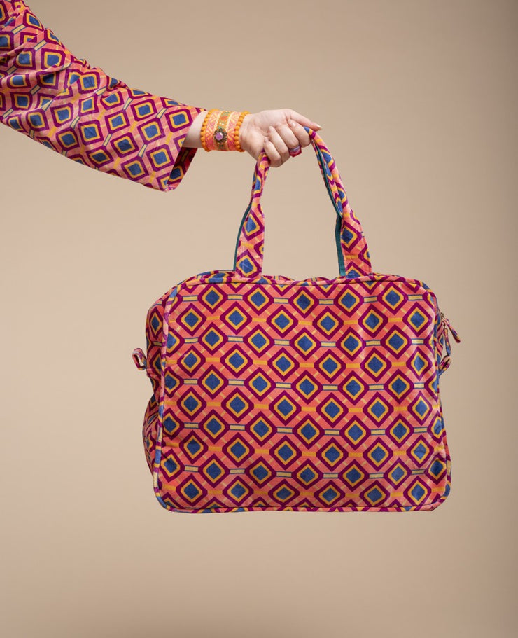 Les Touristes Poppins Weekend Bag - Famara Coral