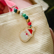 Cotton Twist Keyring Kit - Santa