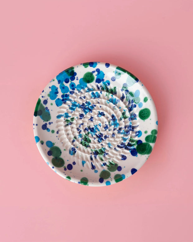Tierra Cocida Garlic Grater Plate - Small