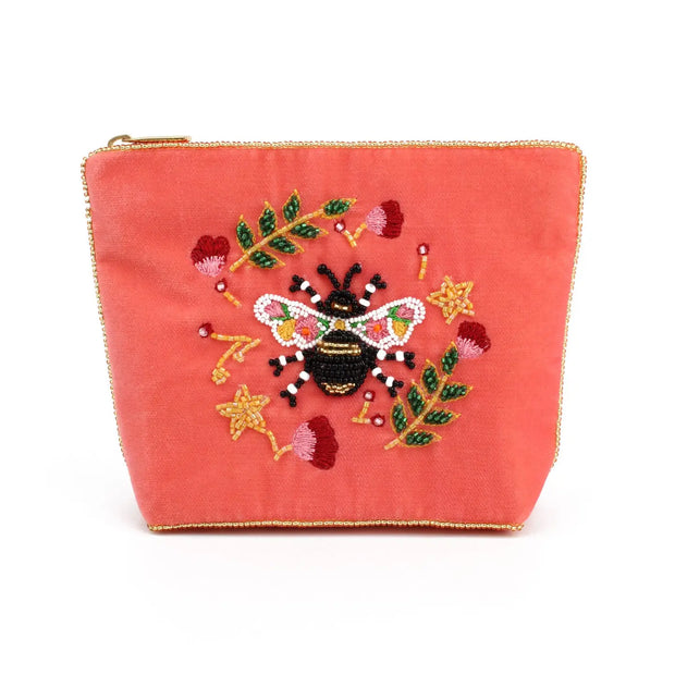 My Doris Small Pouch - Floral Bee