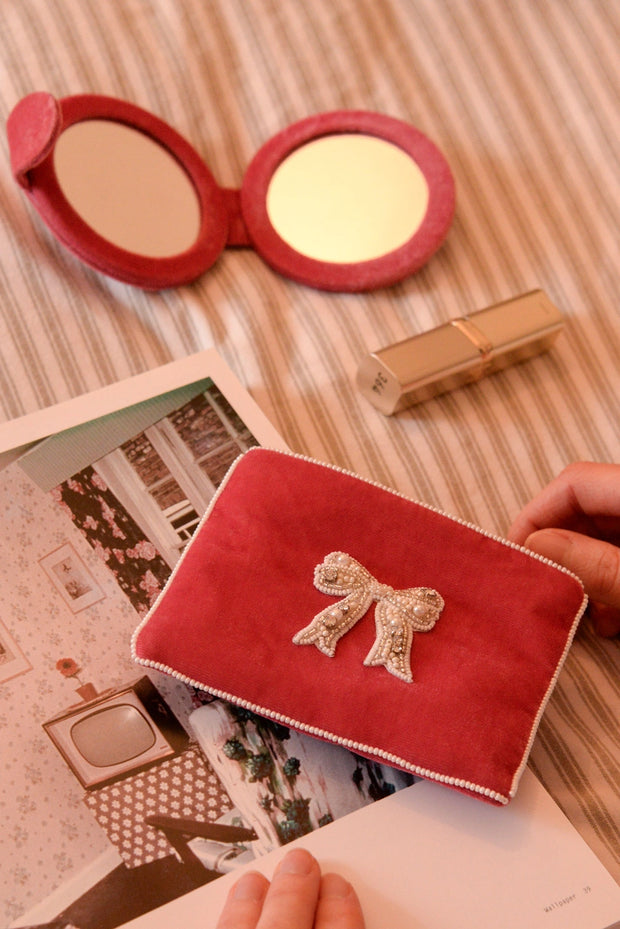My Doris Small Pouch - Pearl Bow