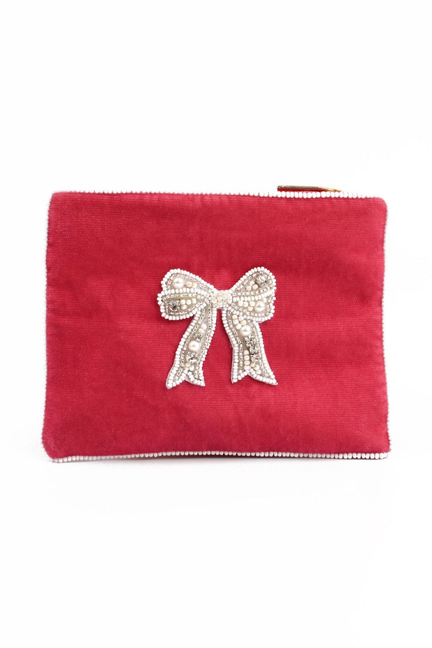My Doris Small Pouch - Pearl Bow