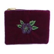 My Doris Small Pouch - Purple Flower