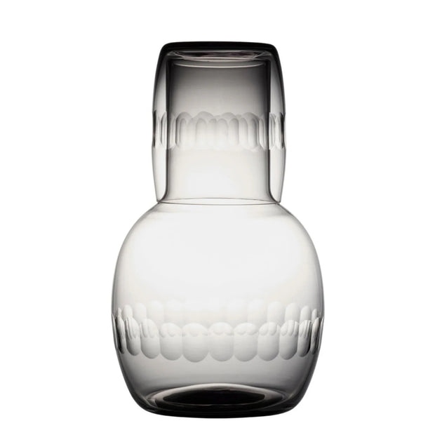 The Vintage List Smoky Crystal Carafe Set - Lens