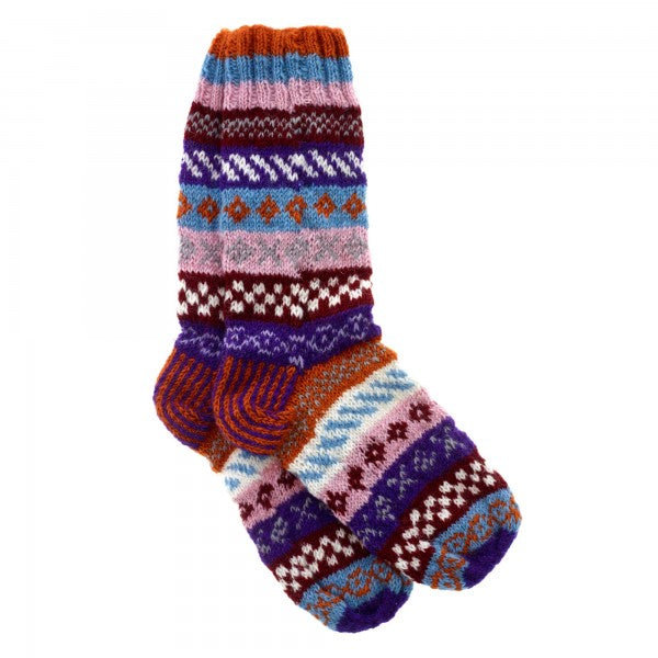 Woollen Fairisle Socks