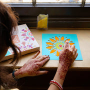 Rangoli Sand Art Stencil Kit