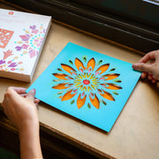 Rangoli Sand Art Stencil Kit