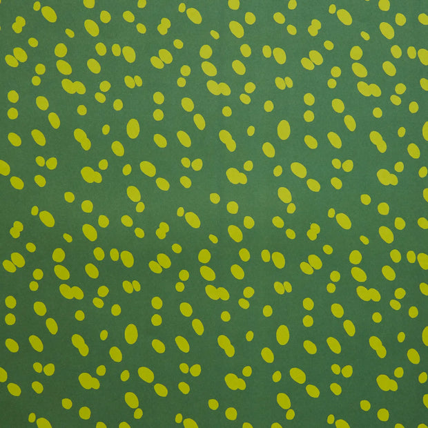 Heather Evelyn Gift Wrap - Green Spot