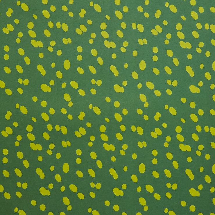 Heather Evelyn Gift Wrap - Green Spot