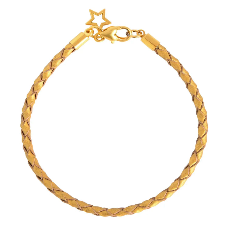 Cockatoo Plaited Stacklet Bracelet - Gold