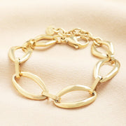 Marquise Link Chain Bracelet