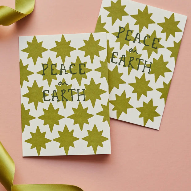 Heather Evelyn Card - Stars Peace On Earth