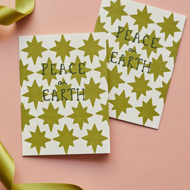 Heather Evelyn Card - Stars Peace On Earth