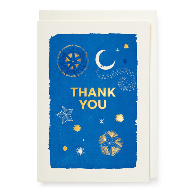 Mini Thank You Stars Card