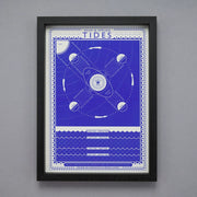 Pressed and Folded Print - Tides