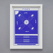 Pressed and Folded Print - Tides