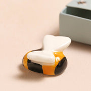 Tiny Matchbox Ceramic Tokens - Bee Happy