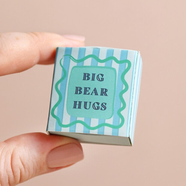 Tiny Matchbox Ceramic Tokens - Bear