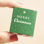 Tiny Matchbox Ceramic Tokens - Christmas Tree