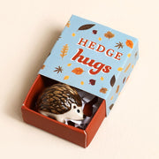 Tiny Matchbox Ceramic Tokens - Hedgehog