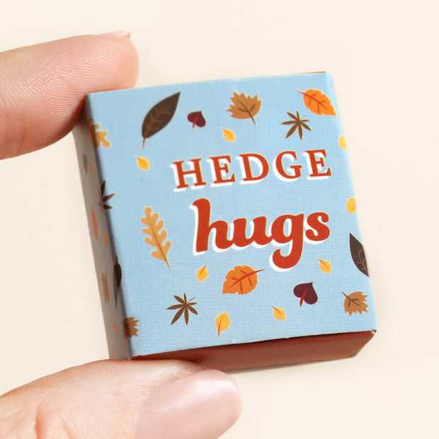 Tiny Matchbox Ceramic Tokens - Hedgehog