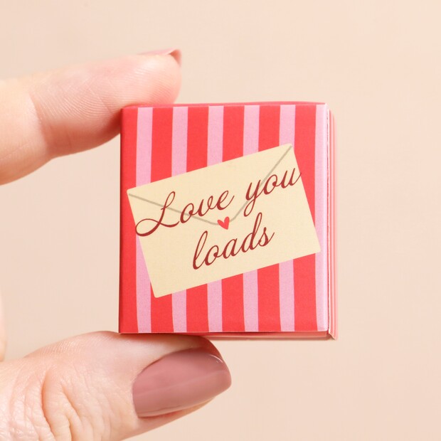 Tiny Matchbox Ceramic Tokens - Heart