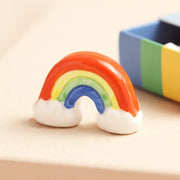 Tiny Matchbox Ceramic Tokens - Rainbow