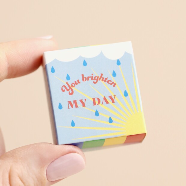 Tiny Matchbox Ceramic Tokens - Rainbow