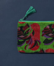 Les Touristes Velvet Pouch - Small