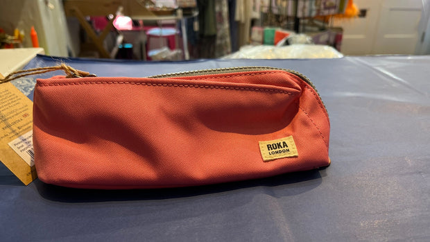Roka Pimlico Recycled Pencil Case - Tulip