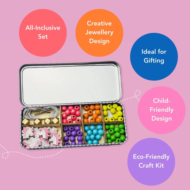 Cotton Twist Unicorn Bracelet Bead Kit