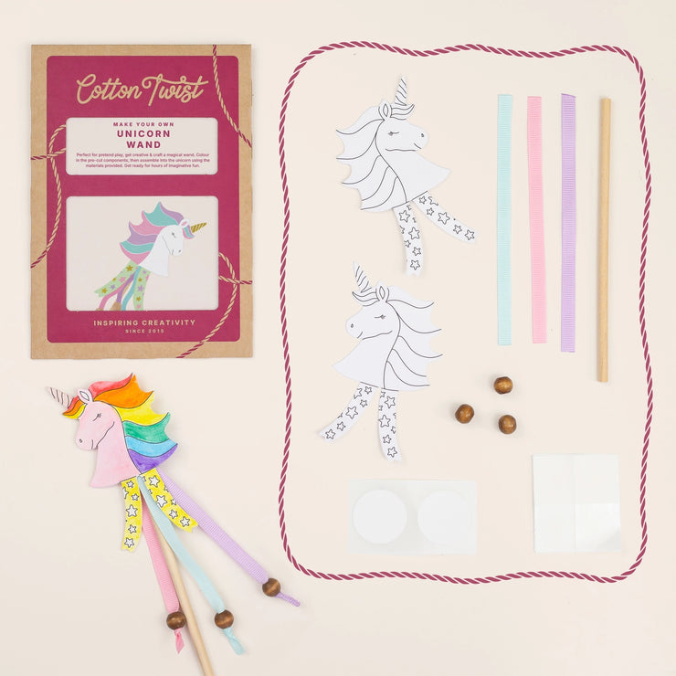 Cotton Twist Make Your Own - Unicorn Wand