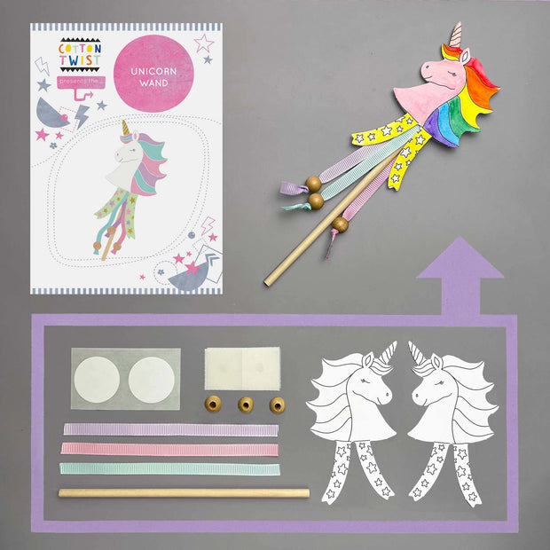 Cotton Twist Make Your Own - Unicorn Wand