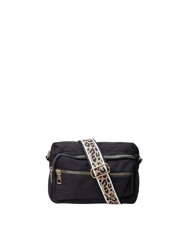 Black Colour Vanda Crossover Bag - Black