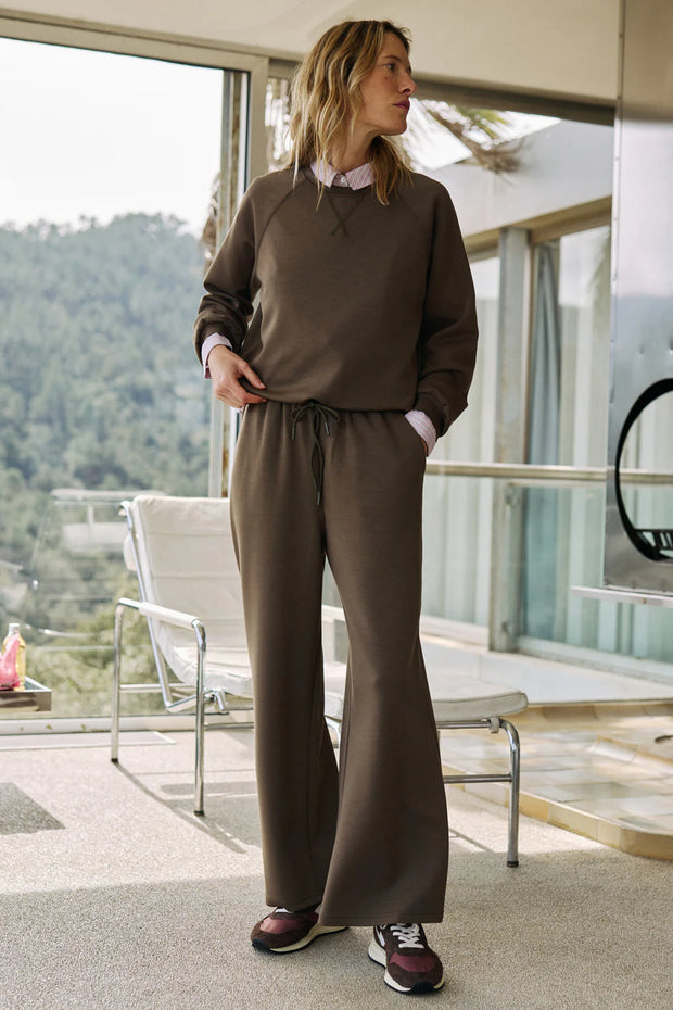 Indi & Cold Brown Adjustable Sweatshirt