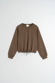 Indi & Cold Brown Adjustable Sweatshirt