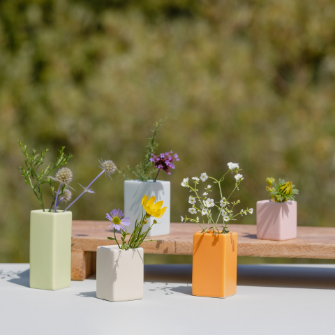 Remember Set of 5 Mini Vases