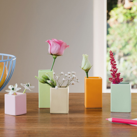 Remember Set of 5 Mini Vases
