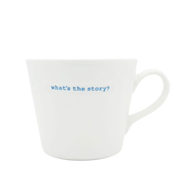 Keith Brymer Jones Bucket Mug - What's The Story?