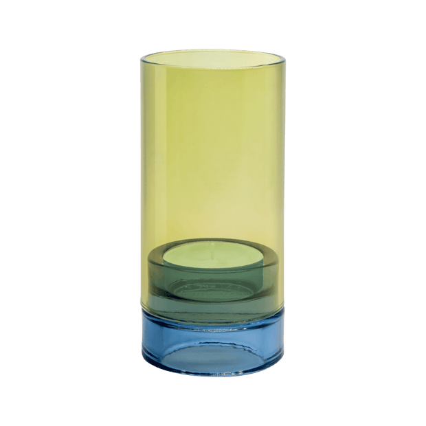 Remember Glass Lantern Lys - Lime