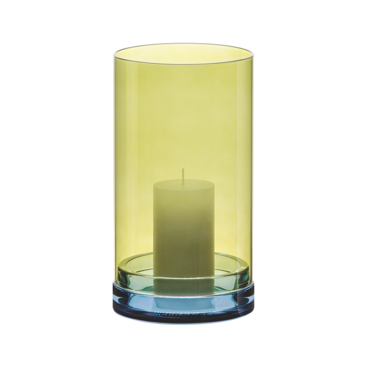 Remember Glass Lantern Lucius - Lime