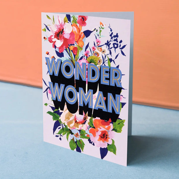 Cath Tate Wonder Woman Card