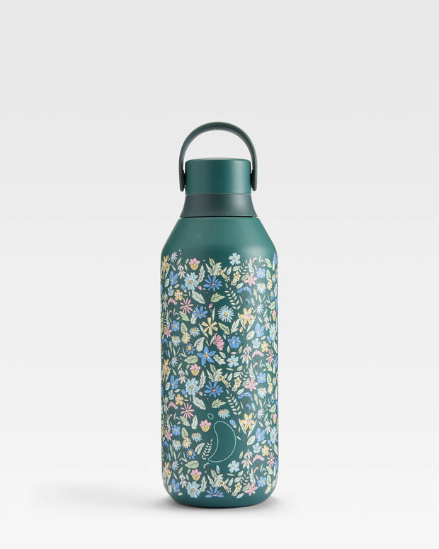 Chilly Bottles Series 2 500ml - Summer Sprigs Pine Green