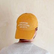 Baseball Cap - Sunshine Appreciation Society - Yellow