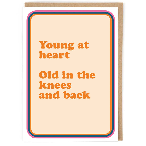 Cath Tate Young At Heart Card