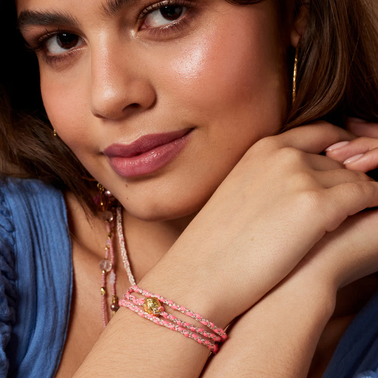 Ashiana Zina Bracelet or Necklace - Pink