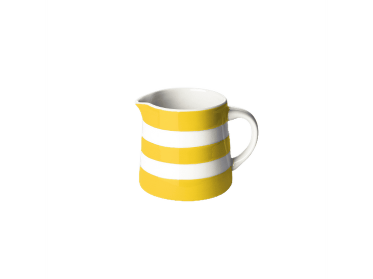 Traditional Cornishware Dreadnought Jugs - Yellow