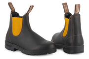 Blundstone 1919 Brown & Mustard Leather Unisex Boot